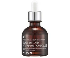 Atstatomasis veido odos koncentratas Mizon Multi Function Formula Snail Repair Intensive Ampoule su sraigių ekstraktu, 30 ml