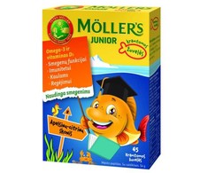 Möller’s Junior Omega-3 N45 Oranžinis - Lime