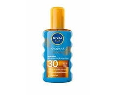 Nivea Sun Protect &amp; Bronze Oil Purškiklis Sun Losjonas kūnui unisex, 200 ml