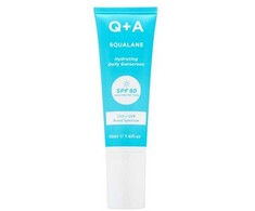 Q+A Squalane Hydrating SPF50 Drėkinamasis veido kremas nuo saulės, 50 ml