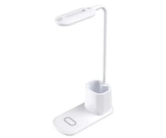 Rebeltec stalinė lempa su indukciniu įkrovimu QI Rebeltec W601 15W didelės spartos W601 balta