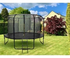 "SkyFlyer" sodo batutas + 12FT 366cm kopėčios
