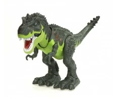 Ikonka T-REX elektroniniai dinozauro pasivaikščiojimai riaumoja žaliai