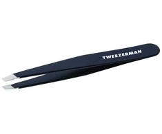 Tweezerman "Slant Midnight Sky" pincetas juodas