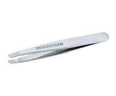 Tweezerman "Slant Mini" nerūdijančio plieno pincetas