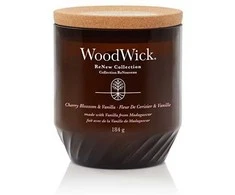 WoodWick Aromatinė žvakė (Cherry Blossom &amp; Vanilla), 184 g