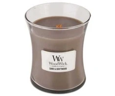WoodWick Aromatinė žvakė (Sand &amp; Driftwood), 275 g