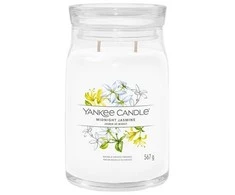 Yankee Candle Aromatinė žvakė Signature glass large Midnight Jasmine 567 g