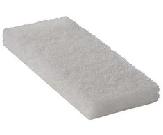 Abrazyvinis padas 11.5x25x2cm, baltas