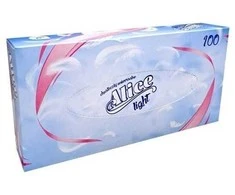 Alice 100L veido servetėlės (100x40pak.)