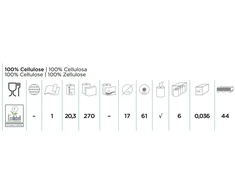 Centralcarta Classeur Centerfeed rolls MIDI 270 popierinis rankšluostis rulonuose, 1sl. (6rul.)
