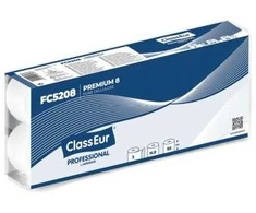 Centralcarta ClassEur Premium 8 buitinis tualetinis popierius, 3sl. (8rit.) - 1 pakelis (8 rit.)