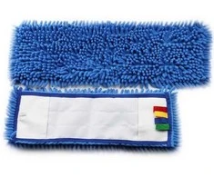 Mopptex Chenille mikrofibrinė grindų šluostė, mėlyna (40cm/50cm) - 40cm