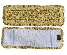 CleanRoom kilpinė mikropluošto grindų šluostė, geltona (40cm/50cm) - 40cm