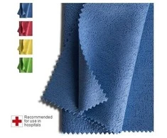Mopptex Gumuota mikropluošto šluostė PU-Cloth, 35x40cm - Mėlyna - 1vnt.