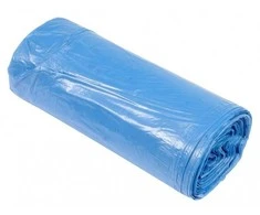 HDPE šiukšlių maišai 30L, 20vnt., mėlyni, 12mkr - 100 ritinėlių