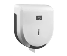 JVD Cleanline Baltas Jumbo 400 WC popieriaus rulonų laikiklis