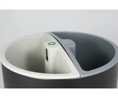JVD Round šiukšliadėžė rūšiavimui, 10L
