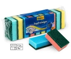 aQualine Dish Sponge kempinėlės 85x55x28mm (10vnt.)