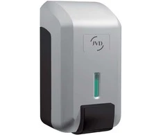 JVD Cleanline Pilkas Metal muilo-dezinfekcijos dozatorius 0.7L