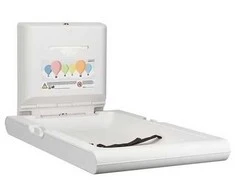 Mediclinics Vertikalus kūdikių vystymo stalas Mediclinincs BabyMedi CP0016V / CP0016V-I, baltas - be priedų