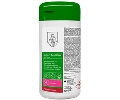 Medisept Velox Duo N100 greitam paviršių valymui ir dezinfekcijai (plastiko dėžutėje) - 1vnt.