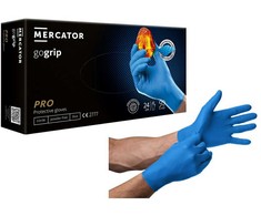 Mercator Medical Mercator GoGrip nitrilo pirštinės, mėlynos (50vnt.) - XXL