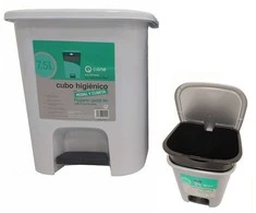Mopatex Cisne Hygienic Baltas atliekų dėžė su pedalu 7.5L