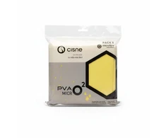 Mopatex Cisne PVA Micro2 šluostės 35x38cm (5vnt.) - Geltona