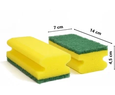 Mopatex Kempinėlė su nagų apsauga Cisne PROFESSIONAL 14x7x4,5cm - 6 x 24pak. (144vnt.)