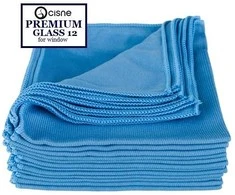 Mopatex Langų valymo šluostė Cisne PREMIUM GLASS, 38x40cm (12vnt.)