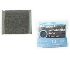Mopatex Cisne Inox Pad šveitimo padukas su kempine, 10x12,5cm - 1vnt.