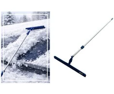 Mopatex Sniego valymo nuo saulės kolektorių komplektas NYLON75 - Su 2m. teleskopiniu kotu