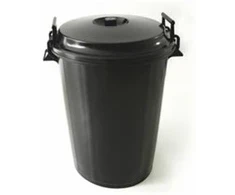 Mopatex Waste Bin 50L – plastikinė atliekų dėžė su arba be dangčio - be dangčio