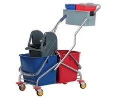 Multi Trolley Pro universalus valytojos vežimėlis 2x25L