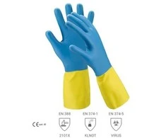 Neopreninės - lateksinės pirštinės 32cm (12 porų) - XXL