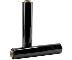 Pakavimo plėvelė Stretch 0.45x230m juoda (23mkr)