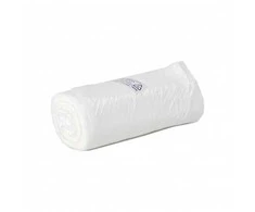 HDPE šiukšlių maišai 60L, 50vnt., balti - 40 ritinėlių