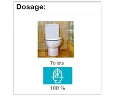 Sucitesa Aquagen Forte itin stiprus WC valiklis - 1L