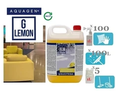 Sucitesa Aquagen G Lemon kvapnus universalus valiklis su bio-alkoholiu (koncentratas) - 5L
