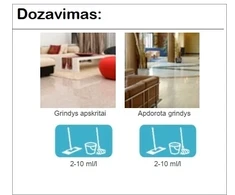 Sucitesa Ecomix Pure Floor 2D Žalias Tea parfumuotas grindų ploviklis (koncentratas) - 1 MINI + DOSE buteliukas