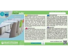 Sucitesa Lipni etiketė NATURSAFE QUICK valikliui