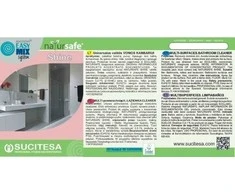 Sucitesa Lipni etiketė NATURSAFE SHINE valikliui