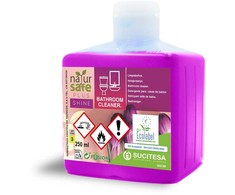 Sucitesa Natursafe Plus Smart Fusion Shine ekologiškas vonios kambario valiklis (koncentratas) - 8 x 250ml kapsulės + priedai