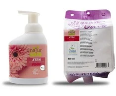 Sucitesa Natursafe Xtra Dream Hands ekologiškas muilas - putos (veganiškas) - 500ml