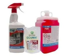 Sucitesa Ecomix Pure Active vonios kambario valiklis su gaivos efektu (koncentratas) - 1 MINI pakuotė (gaunasi 1L valiklio)