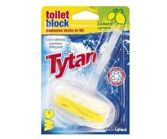 Tytan WC Block Lemon pakabinamas WC kvapiklis, 40g