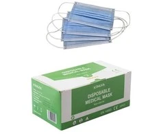 Vienkartinės medicininės veido kaukės II TYPE, 50vnt.