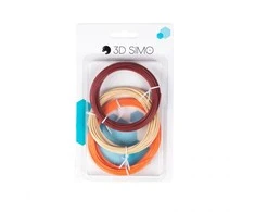 3DSimo PLA ramstis Spalvų rinkinys - ruda, Oda, oranžinė (G3D3107)