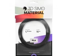 3DSimo PLA ramstis Spalvų rinkinys - juoda, aukso, pilka (G3D3001)